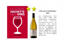 Guide Hachette des Vins 2020 - Côtes de la Charité Blanc 2018