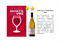 Guide Hachette des vins 2020 - Côtes de la Charité Blanc 2018